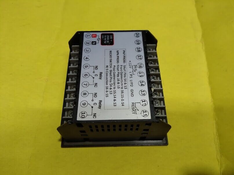 Multispan Programmable Universal Digital Timer Model UTR-1044 ...