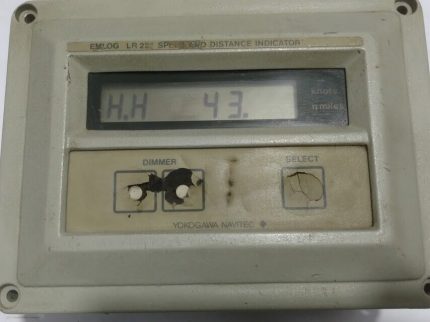 Yokogawa EMLOG LR221-F Speed And Distance Indicator Yokogawa Navitec