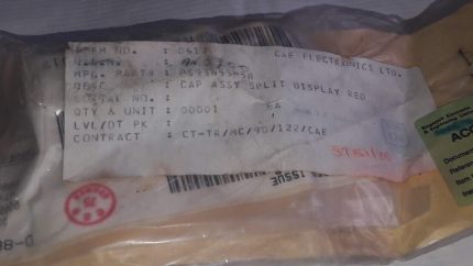 PS93655-58 CAP ASSY SPLIT DISPLAY RED PS93655-58 CAE Electronics LTD