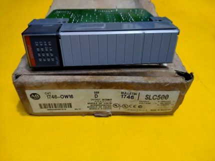 Allen-Bradley 1746-OW16 SER D SLC500 Output Module 1746OW16 New