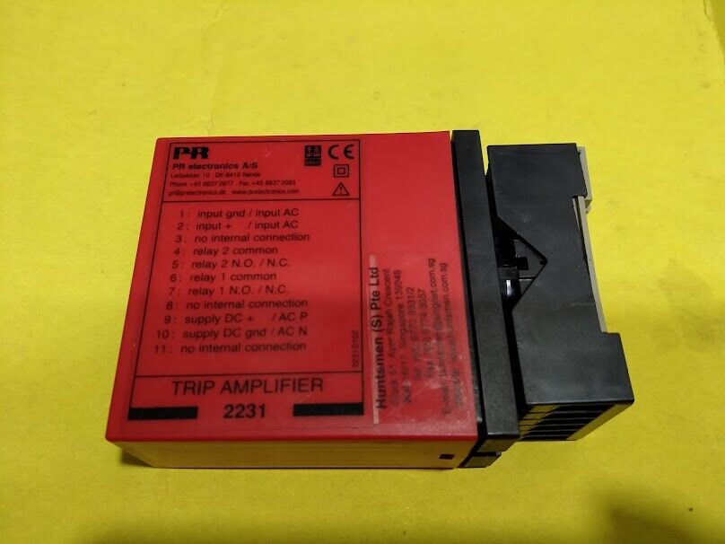PR Electronic Electronics Components Trip Amplifier Model 2231 - Image 4