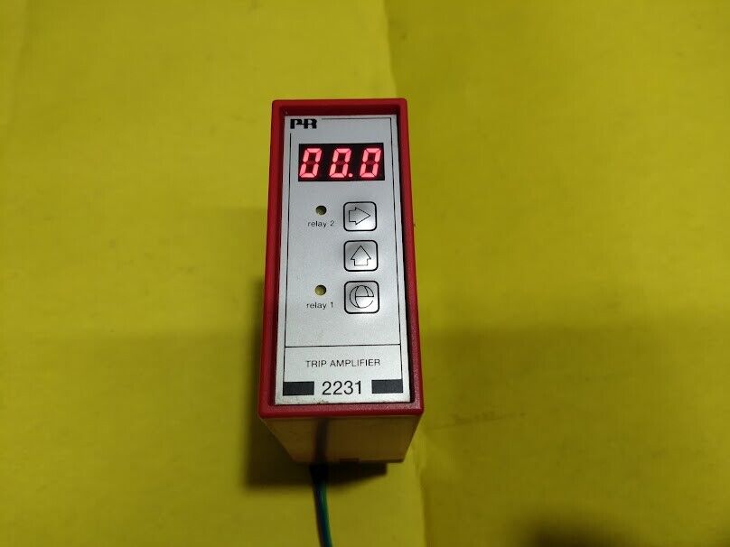 PR Electronic Electronics Components Trip Amplifier Model 2231