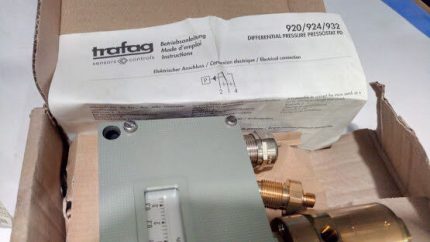 Trafag Sensors+controls 920.1074.931 Differential pressure Trafag 920 1074 9 New