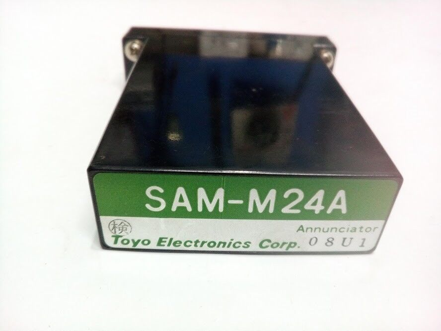 Toyo SAM-M24A Annunciator 08U1 Toyo Electronics corp.SAMM24A."Marine Store Spare