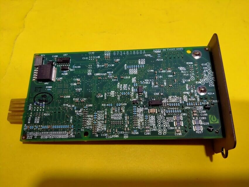 Liebert Assy 416701G Rev. 10 OpenComms Web Interface Card 673481860A - Image 7