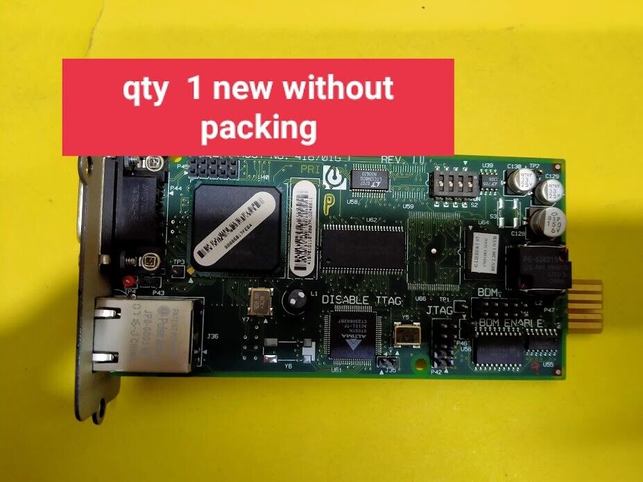 Liebert Assy 416701G Rev. 10 OpenComms Web Interface Card 673481860A - Image 6