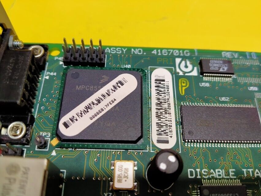 Liebert Assy 416701G Rev. 10 OpenComms Web Interface Card 673481860A - Image 4