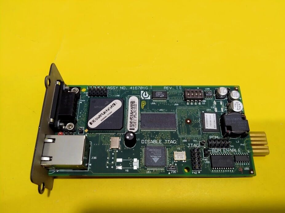 Liebert Assy 416701G Rev. 10 OpenComms Web Interface Card 673481860A - Image 3