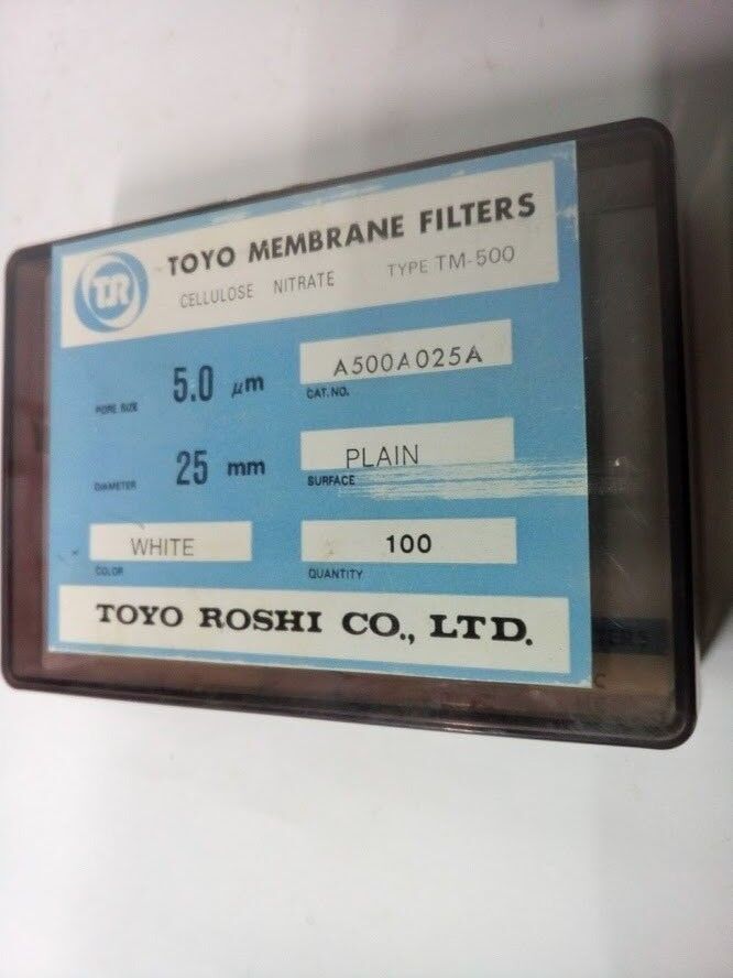 TOYO ROSHI CO. LTD TM-500 TOYO MEMBRANE FILTERS Pore Size 5.0 Marine Store Spare - Image 3