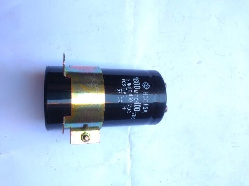 HCG F5A 1800 MFD 400Vdc Surge 450Vdc Capacitor HCGF5A - Image 2