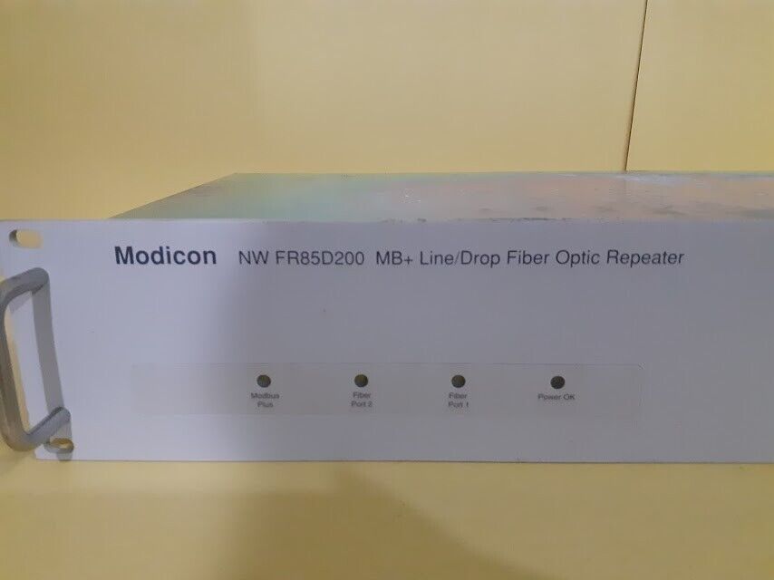 Schneider AEG Modicon NW-FR85D200 MB+Line/Drop Fiber Optic Repeater 1 Port Spoil - Image 2