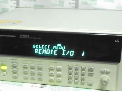 comm & USB GPIB 34980-66501 assy 34980-26501 Rev 004 pull Agilent LXI 34980A DAQ