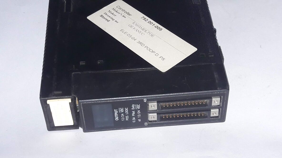 New GE Fanuc IC693MDL753E Output Module 12/24 VDC 0.5A 32PT POS - Image 3