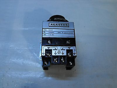 Agastat 7022AF 1-10 Min 120V60Hz Timing Relay