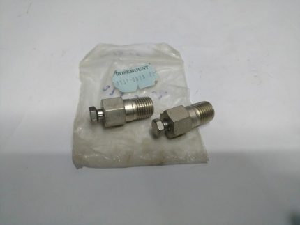 2 x Rosemount 1151-0028 22 ss 2 peices valve kit / fitting new