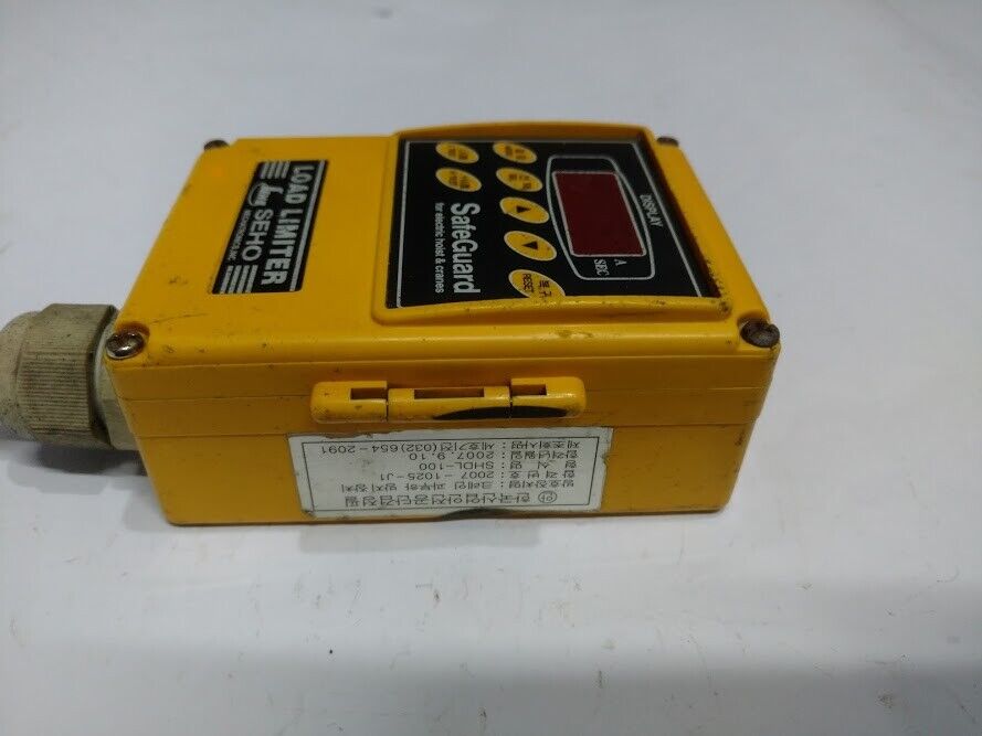 SHDL-100 SEHO SafeGuard for electrical hoist & cranes Load Timer 2007-1025-J1 - Image 7