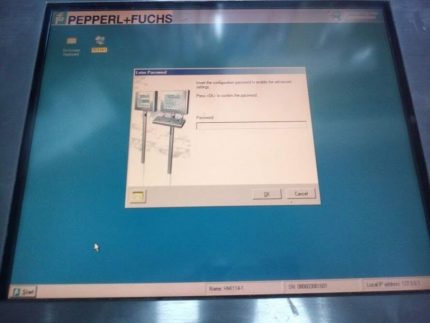 Pepperl+Fuchs VisuNet RM519E-C-SB Part No. 196568-0180 Modular HMI for hazardous