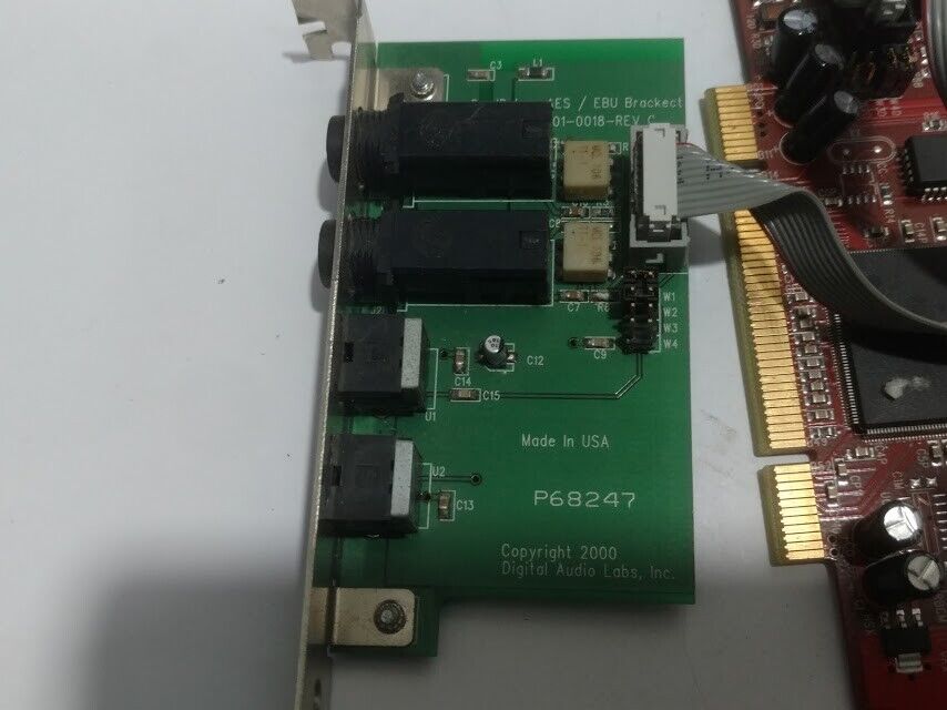 CardDeluxe PCB 401-0020-F Multimedia Audio Controller with 401-0018 Rev. C - Image 5