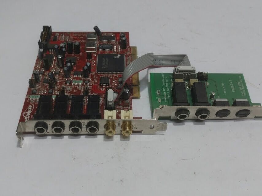 CardDeluxe PCB 401-0020-F Multimedia Audio Controller with 401-0018 Rev. C - Image 2