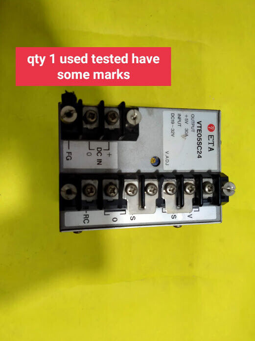 ETA Power Supply VTE05SC24 +5V 30A V.ADJ DC19-32V - Image 5