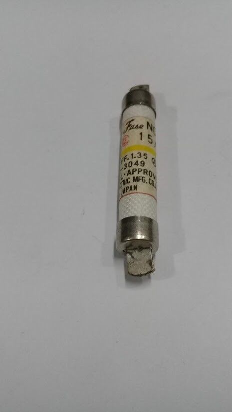 Utsunomiya Electric NC1 15A AC 500V DC 250V Cello-Lite Fuse NC1 Lot of 2 - Image 4