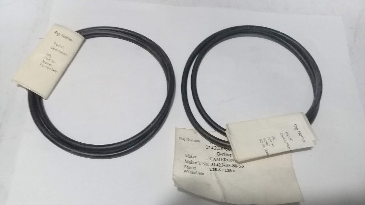 Cameron International Corporation 31423-35-80-55 O-Ring 4Pcs Marine Part - Image 2