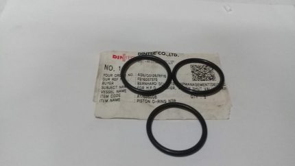 Dintec Co Ltd A176B6008 Piston O-Ring NBR 3Pcs For HFO Purifier Water Shut Valve