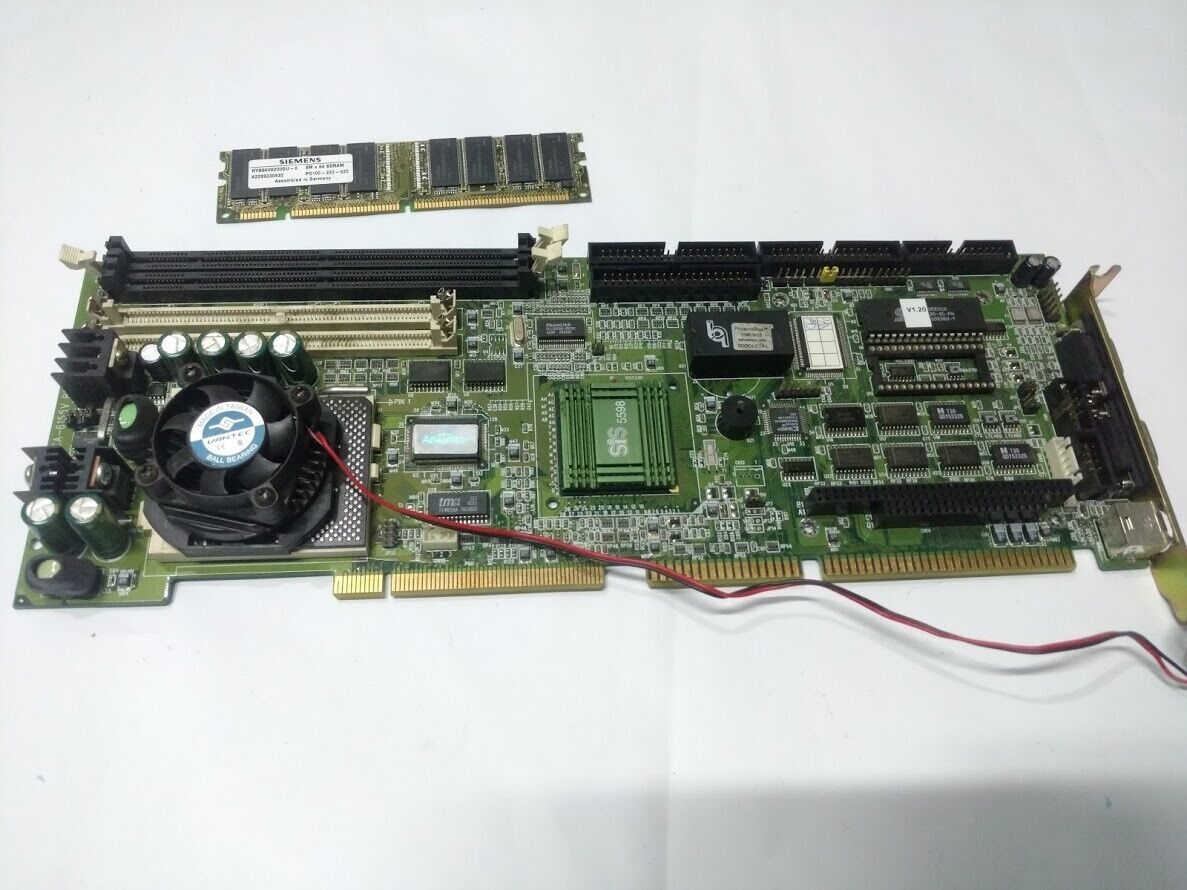 Advantch Industrial SBC PCA-6155V Rev. A.1 03-1 Ver. V1.20 Pentium MMX-233 - Image 3