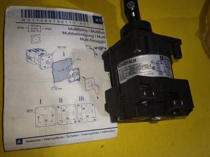 Telemecanique K2A001ALH cam switch 1 pole Schneider electric New