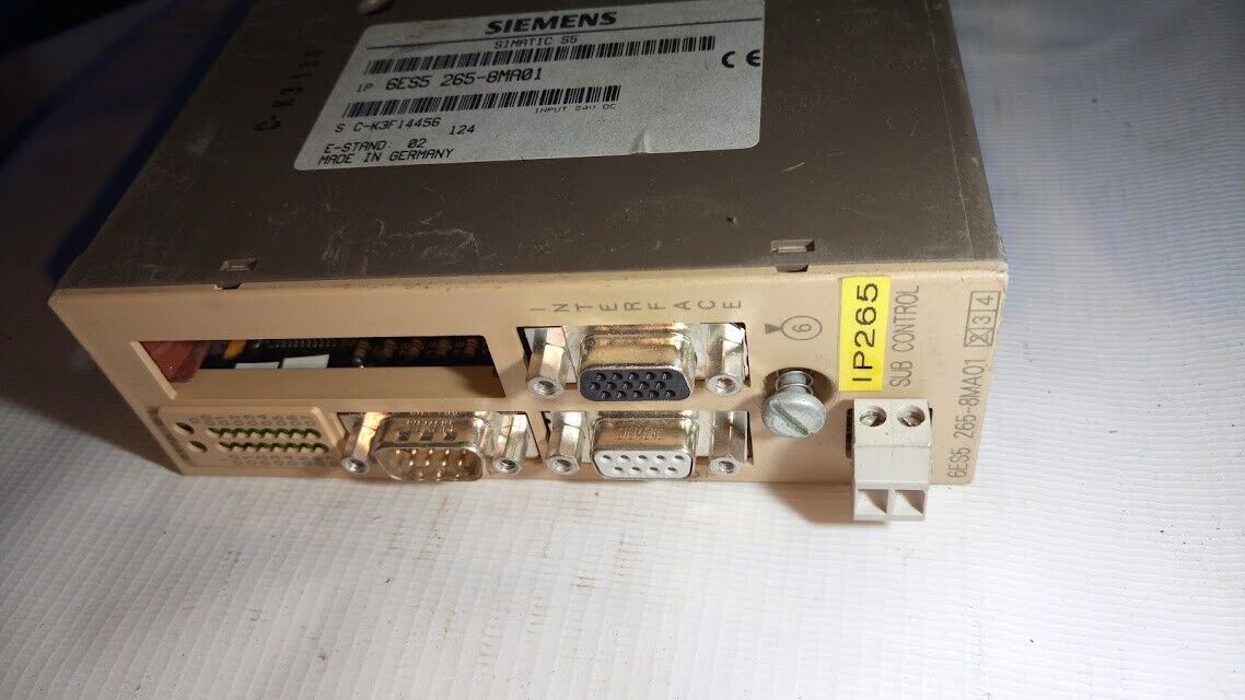 Siemens 6ES5 265-8MA01 high speed sub control IP265 E-Stand 02 - Image 4