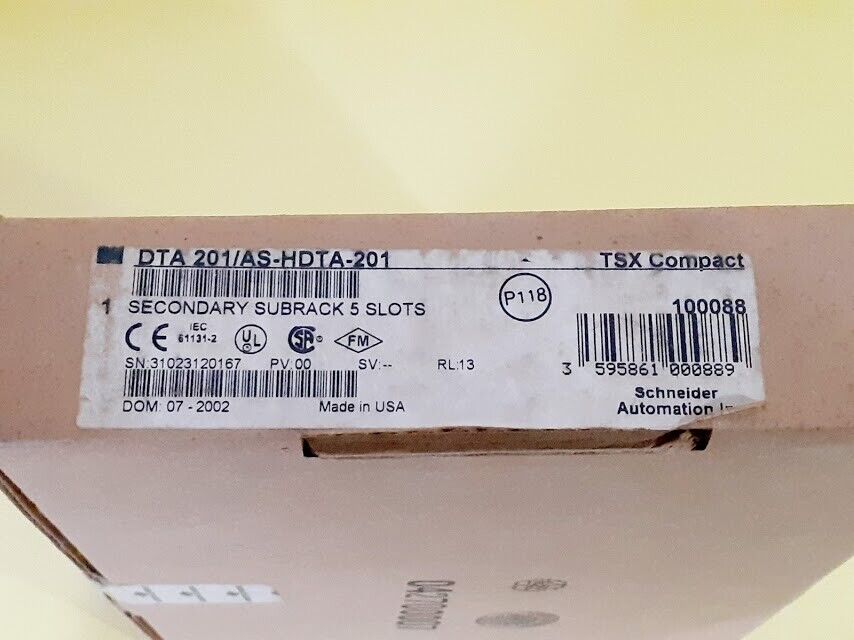 Schneider TSX Compact DTA 201/AS-HDTA-201 Secondary Subrack 5 Slot DTA201ASHDTA2 - Image 5