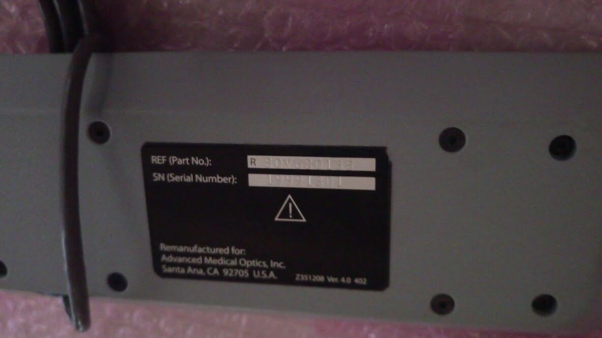 Advanced medical Optics, Inc, SOV680135 Sovereign Phaco Control SOV680135 - Image 2