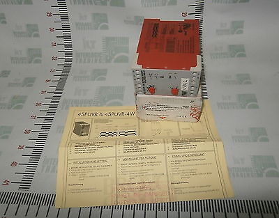 Broyce Control Ltd BR-45PUVR-4W-V-03 Phase Under Voltage Relay 45PUVR-4W New