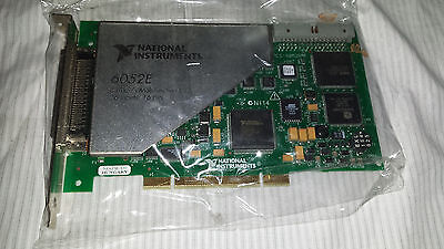 National Instruments PCI-6052E 185489F-01 16 Ch 333 kS/s 16-Bit 2 AO 8 DIO
