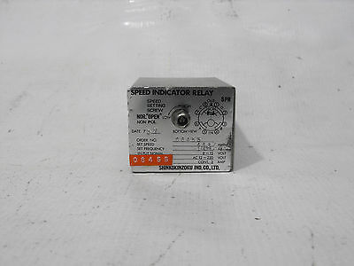 Shinkokinzoku Ind.Co.Ltd Speed Indicator Relay 08455  490 rpm