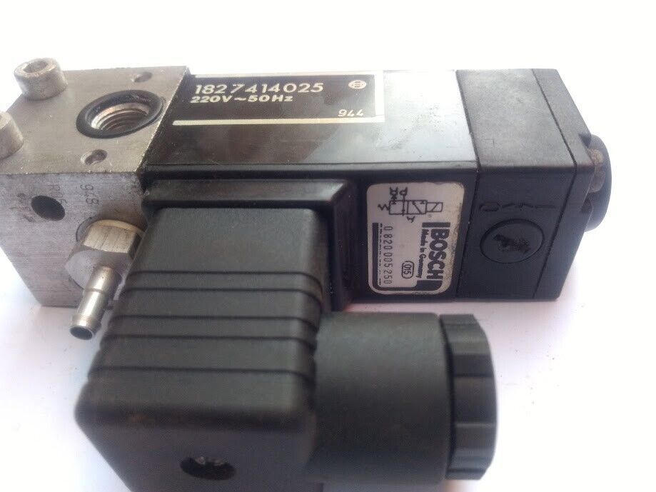 Bosch 1827414025 220V~50Hz 0820005250 Control Valve With 12 B GDM Connector/Base - Image 7