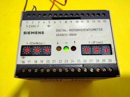 Siemens 6RA8222-8BA0 Digital Motorpotentiometer 6RA82228BA0