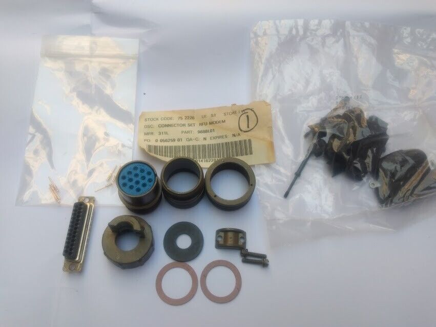 Connector Set RFU Modem P/N 9888L01 New - Image 5