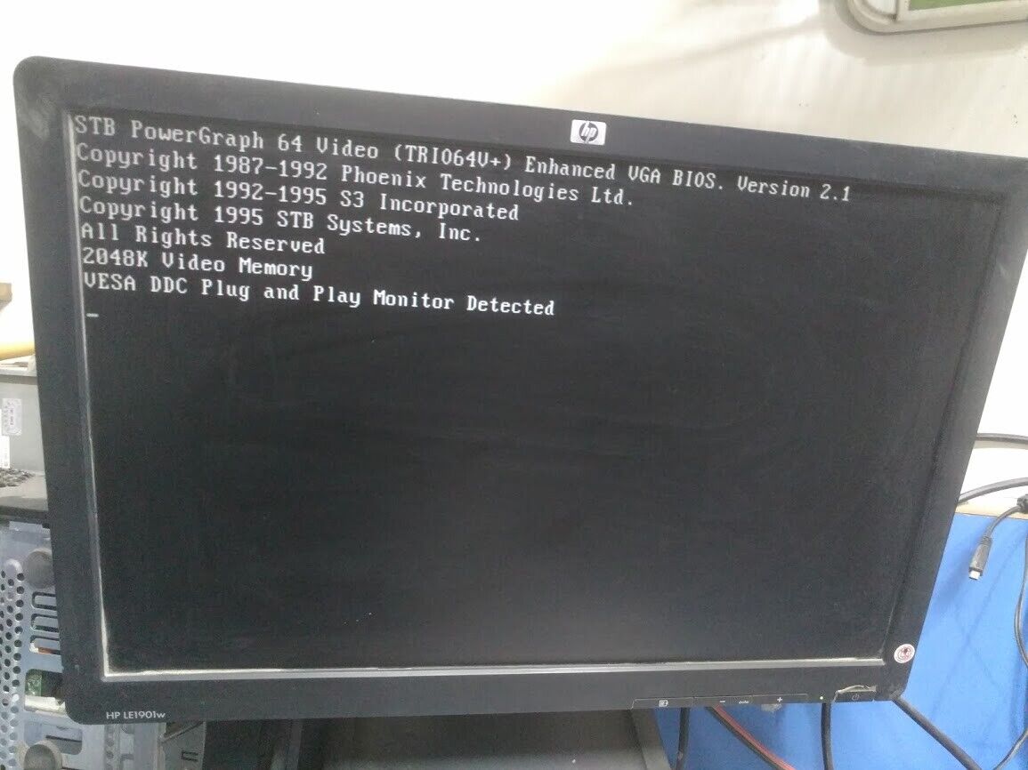 STB Systems 1X0-0360-009 PCI Video Card 210-0203-00X