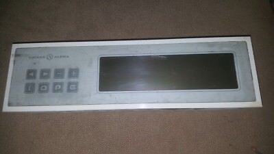 Toolex Alpha operator panel / keypad Part#. 635345 operator panel