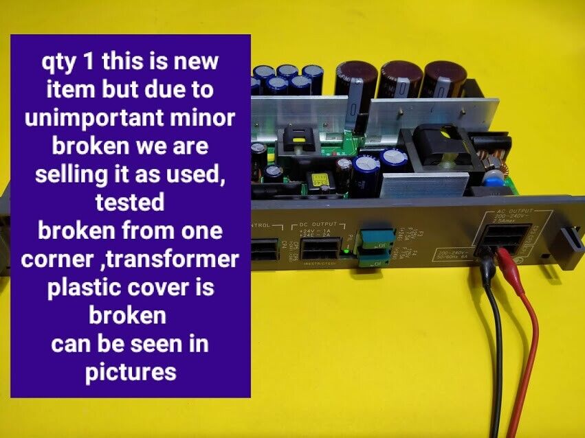 Fanuc A16B-2203-0370/06B Power Supply Module P91P00287 P91WW New - Image 7