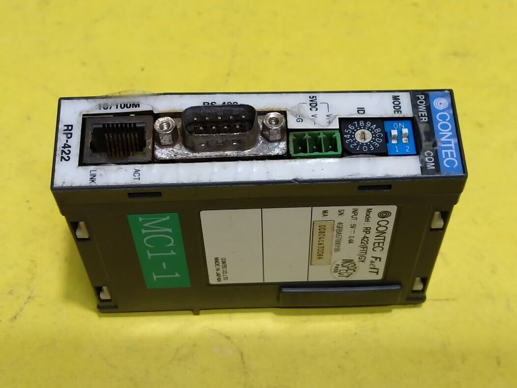 Contec Ethernet Media Converter Model PR-422(FIT)GY RP-422 - Image 4