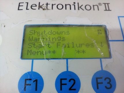 Atlas-Copoco 1900 0710 12 Elektronikon II DISPLAY PANEL 1900071012