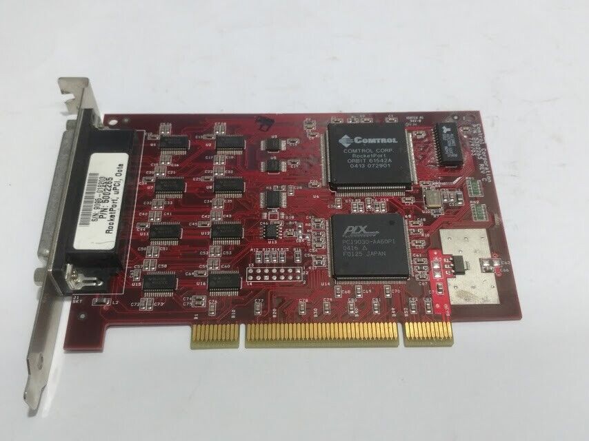 Comtrol RocketPort 5002265 uPCI Octa 8-Port Serial PCI Card 5302265 Rev. C - Image 2