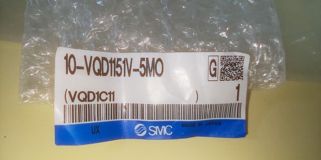SMC Solenoid Valve Series 4 Port-Actuator Valve Model VQD1151V-5MO - Image 2