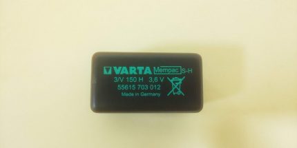 VARTA 4 pin Mempac Micro Battery 150mAh Memory Backup PC Laptop Computer