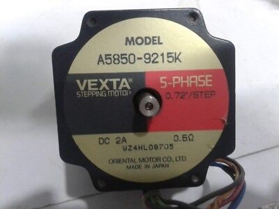 Vexta A5850-9215K  5-Phase 0.72"/step DC24 5 Stepping Motor Oriental Motor Co,LT