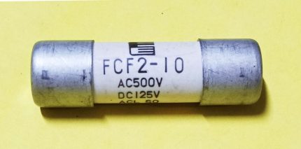 FUJI ELECTRIC FCF2-10 Ceramic Fuse AC 500V DC 125V 32-1548