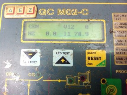 AEZ GC M02-C Ver. 12 Command and power module GCM02C-MC GCM02C