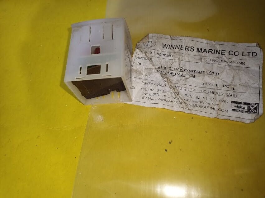 winners marine Aux. Block A1-D N31 for CA2-DN41 STX ENGINE CO. New - Image 2